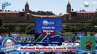 FULL SPEECH DA Manifesto Launch The DA’s Rescue Plan for SA  John Steenhuisen [upl. by Alletsyrc]