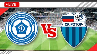 🔴Dinamo Vladivostok VS Rotor Volgograd LIVE Match Score Streaming Full HD  Russian Cup 2023 [upl. by Naldo925]