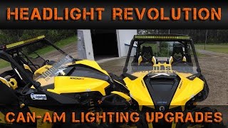 CanAm Maverick 1000XMR Lighting Overhaul  Headlight Revolution [upl. by Asenev]