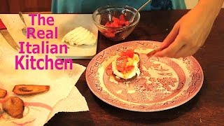 Eggplant Parmesan Light  Real Italian Kitchen [upl. by Deacon813]