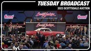 2023 SCOTTSDALE TUESDAY BROADCAST  Tuesday January 24 2023  BARRETTJACKSON 2023 AUCTION [upl. by Beatriz528]