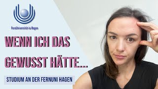 Studium an der FernUni Hagen LÃœGEN LEID amp LEICHTER ERFOLG [upl. by Shiverick]