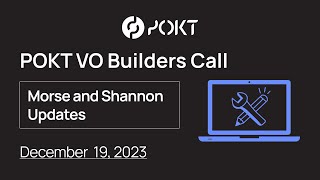 Pocket v0 Builders Call  December 19 2023 [upl. by Komsa938]