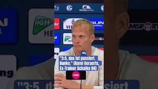 Letzte Pressekonferenz von SchalkeCoach Geraerts nach 35Desaster gegen Darmstadt s04 schalke [upl. by Naerad153]