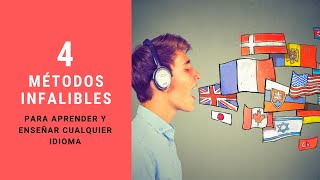 4 MÉTODOS FÁCILES Y EFECTIVOS PARA ENSEÑAR IDIOMAS [upl. by Imer266]