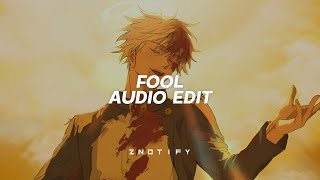 fool  paradoxx edit audio [upl. by Haisej]