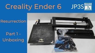 Creality Ender 6 3d printer resurrection  part 1  unboxing [upl. by Eelrak]