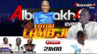 🚨Euttou Lamb Ji du samedi 2 Mars 2024  invités Boy Kaïré larbitre Tidiane Ndiaye [upl. by Aiuoqes897]