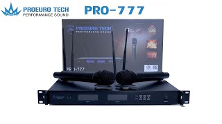 PROEUROTECH PRO777 ไมค์ลอย 4 เสา NEW [upl. by Adolpho]