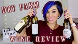 DRY FARM WINES  Review and Taste Test  Keto Paleo Low Carb Organic Wine [upl. by Rawden]