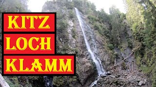 Kitzlochklamm in Taxenbach Österreich 🏔🌊 Klamm der Rauriser Ache im Salzburger Land  Alpenregion 4K [upl. by Atinwahs]