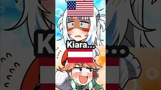 Kiaras Pronounciation Made Gura Lose It vtuber hololive [upl. by Dunham]