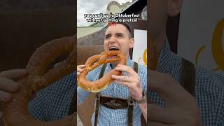 50 Oktoberfest Street Food Challenge🍺🥨 [upl. by Eenej]