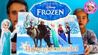 Frozen Disney Adventskalender Elsa Anna unboxing  Video für Kinder [upl. by Arak133]