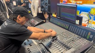 Chris Lord Alge Mixing with the SSL ORIGIN LIVE at AESConvention2022 [upl. by Rovit]