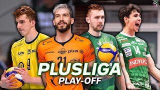 PlayOff  AZS Olsztyn vs Jastrzębski Węgiel  PSG Stal Nysa vs Aluron CMC Warta Zawiercie [upl. by Frayne]