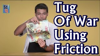 Tug Of War Using Friction  Kids Science Experiments [upl. by Itsur]