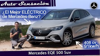 Prueba Mercedes EQE 500 4matic SUV 2024 ¿ El mejor electrico de Mercedes Benz [upl. by Ecirtael]