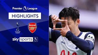 Son fires hattrick as spurs win northlondonderby📍💥Tottenham 42 arsenalKfooty highlights [upl. by Jordain876]