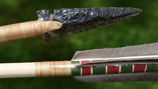 Ishi Arrow Part 1 How to make a primitive Native American Arrow for primitive archery hunting [upl. by Lemmie651]