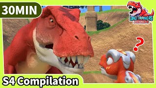 Dino Trainers S4 Compilation 0406  Dinosaurs for Kids  Trex  Cartoon  Toys  Robot  Jurassic [upl. by Ayvid163]