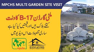 Development Updates B17 Multi Garden Islamabad [upl. by Adidnac]