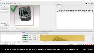 VISOR® Robotic How to teach in the contour 3D detector [upl. by Mali]