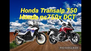 HONDA TRANSALP amp HONDA NC750 DCT 2021 2023 [upl. by Eislel]