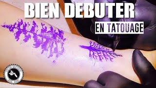 TATOUAGE TRACAGE ET OMBRAGE EN DOT ET WHIP SHADING TUTORIEL [upl. by Readus489]