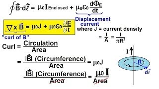 Physics 46 Maxwells Equations 20 of 30 Differential Form of Amperes Law 1 [upl. by Javier]