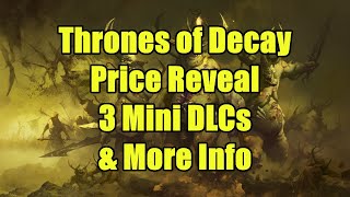 NEWS  Thrones of Decay Price Reveal  Mini DLCs amp More Info  Total War Warhammer 3  New DLC [upl. by Manvell]