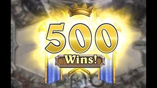 500 wins with Rogue ft Highkeeper Ra Hearthstone [upl. by Aynot]