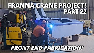 Front End FABRICATION amp NEW Cab Build Begins  Franna Crane Project  Part 22 [upl. by Nichole]