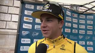 Dylan Groenewegen  Postrace interview  Stage 5  Volta a la Comunitat Valenciana 2019 [upl. by Gordon]