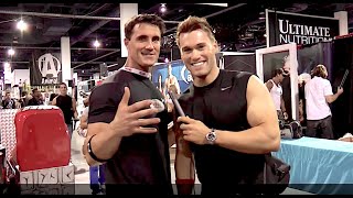 Greg Plitt being interviewed by Mario Klintworth [upl. by Ahsietal173]