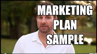 Marketing Plan Sample  5 Simple Steps to Market Any Business [upl. by Elyrpa80]