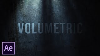 After Effects Tutorial Volumetric Light and Dust No Plugins [upl. by Erodisi97]