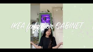 🌿 MY IKEA GREENHOUSE CABINET  FABRIKOR  Jeanie  ♡ [upl. by Anerbes]