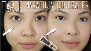 Tarte Maracuja Creaseless Concealer Review and Demo [upl. by Arv]