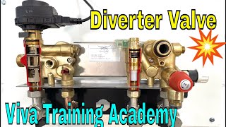 How A Diverter Valve Works In A Combi Boiler  Gas Training for new Plumbers [upl. by Sumerlin]