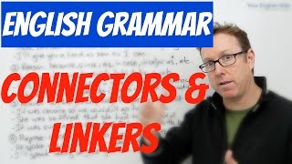 English grammar  CONNECTORS and LINKERS  gramática inglesa [upl. by Nilkcaj]