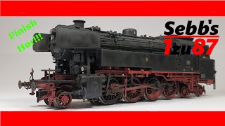 Letzte Details Kohle und die finale Montage der Märklin BR 65  Dampflok  weathering Teil 5 [upl. by Eisdnyl]