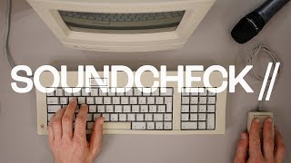 SOUNDCHECK  Apple Keyboard M0118 con ALPS salmon [upl. by Trepur]