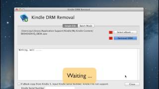 How to remove DRM from Kindle ebook [upl. by Bergeman412]