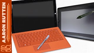 Surface Pro vs Cintiq Companion  Artists Opinion [upl. by Annuahs]