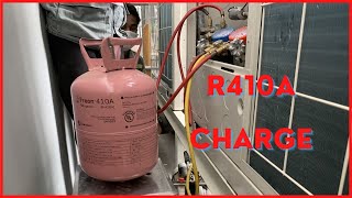 How to charge VRV Refrigerant [upl. by Anilec807]