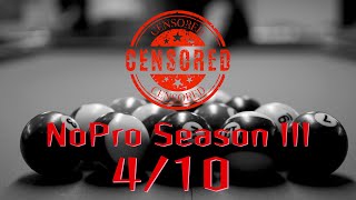 Table 3  NoPro Season III  round 410 [upl. by Atsyrk310]