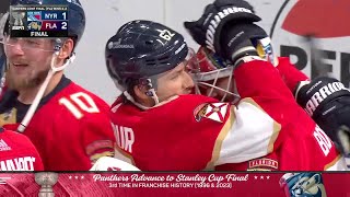 The Florida Panthers are heading back to the Stanley Cup Final 🚨  NHL on ESPN [upl. by Aibos]