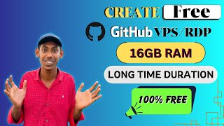 Lifetime RDP Server Using GitHub  Free Tutorial [upl. by Giovanna608]