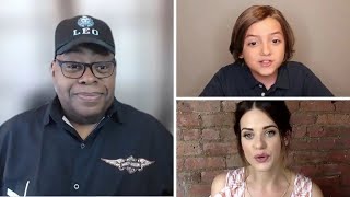 Disneys Turner and Hooch cast interview Lyndsy Fonseca Jeremy Maguire amp Reginald VelJohnson [upl. by Oicnanev]